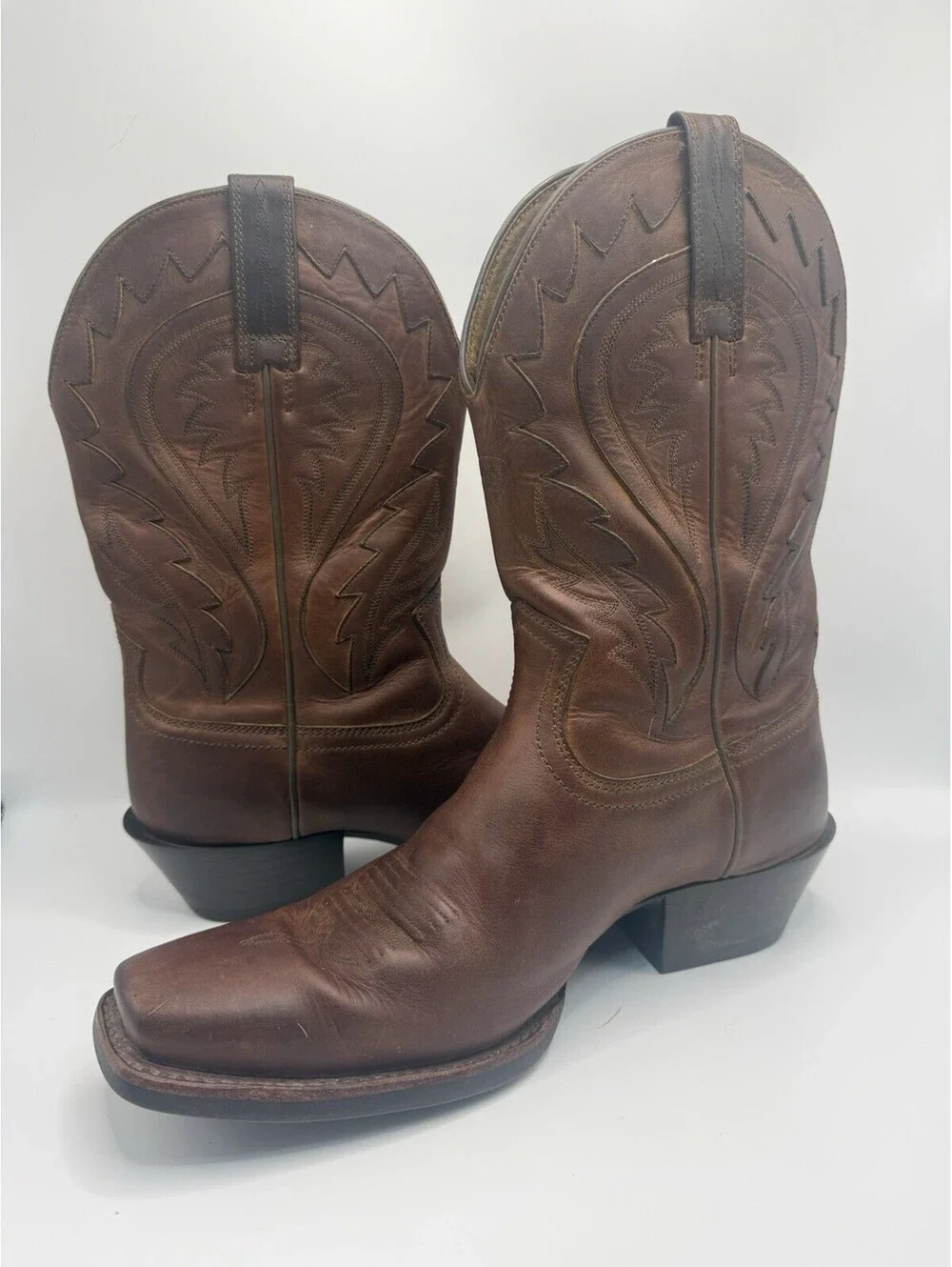 Ariat Legend Phoenix Men Cowboy  Western Boots Brown Leather Size 9.5 D